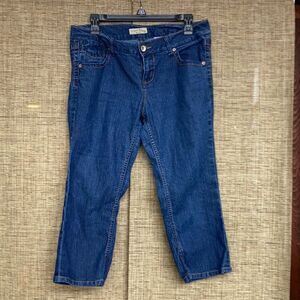 Paris Blues denim capris